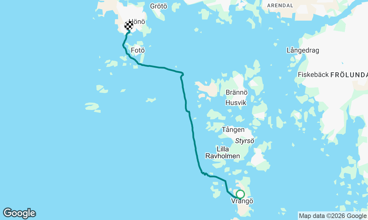Vrångö to Hönö, Sweden