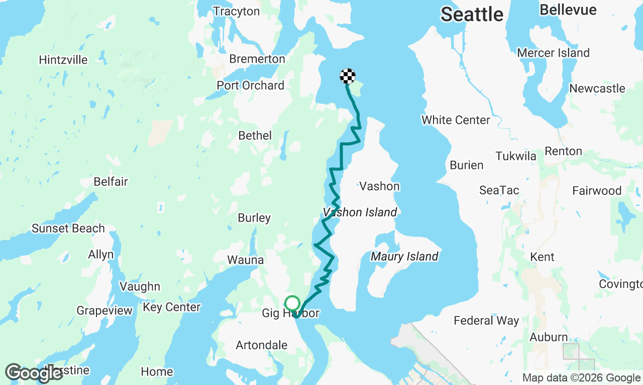 Voyage map