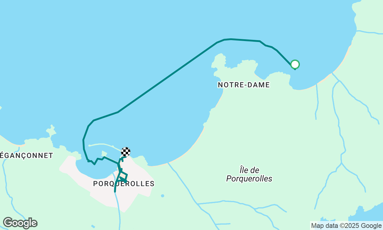Porqueroles visita à cidade 