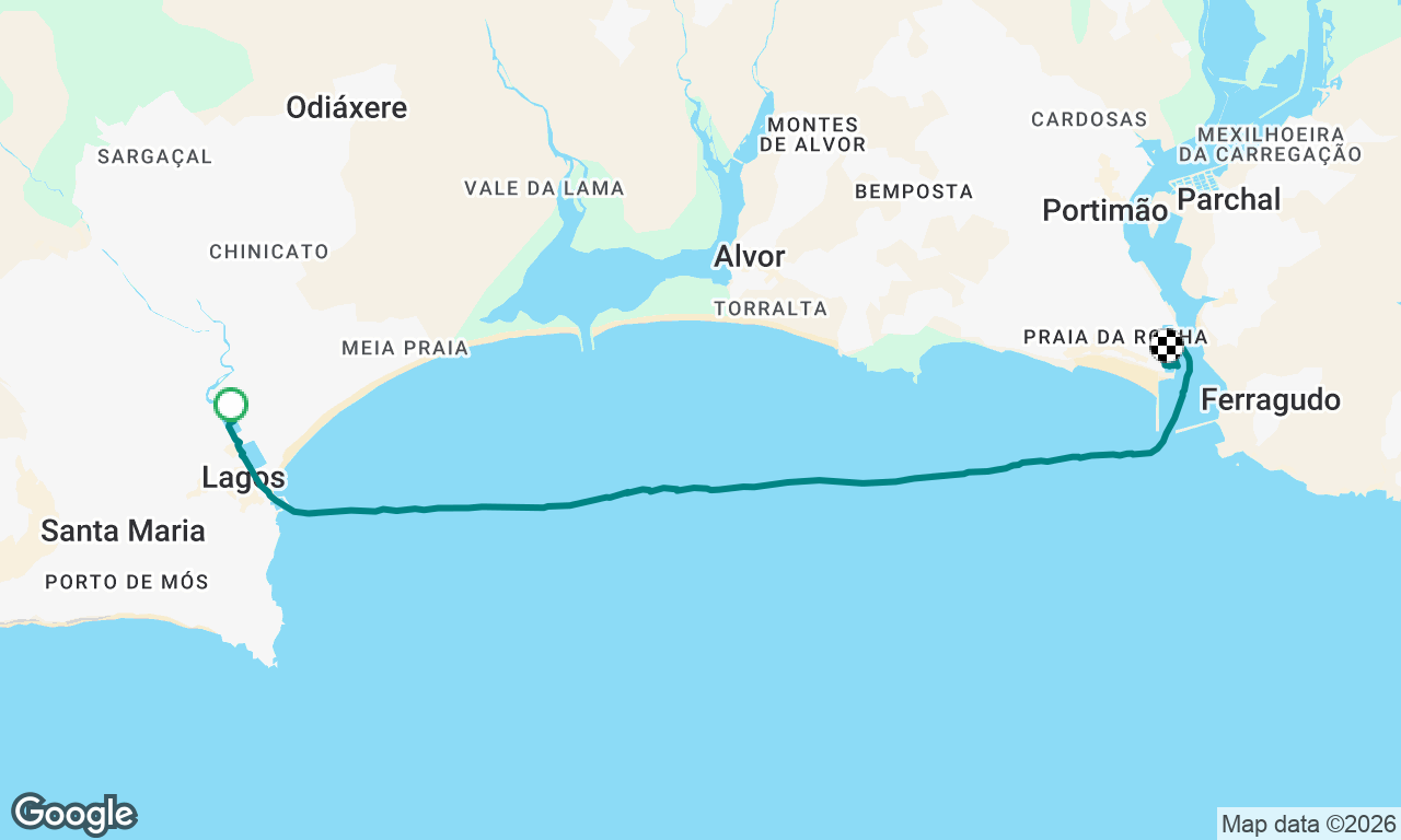 Voyage map