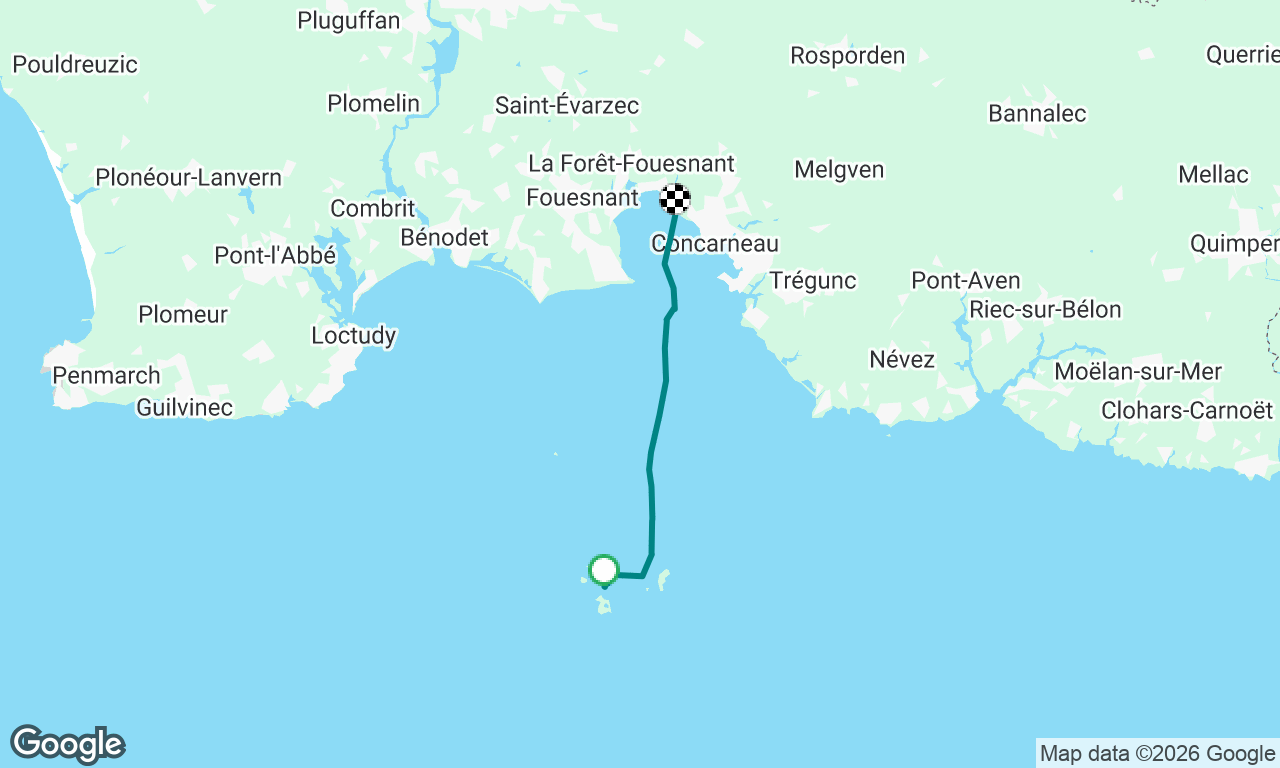 Voyage map