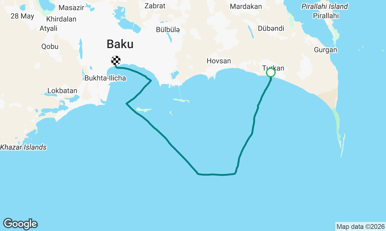 Voyage map