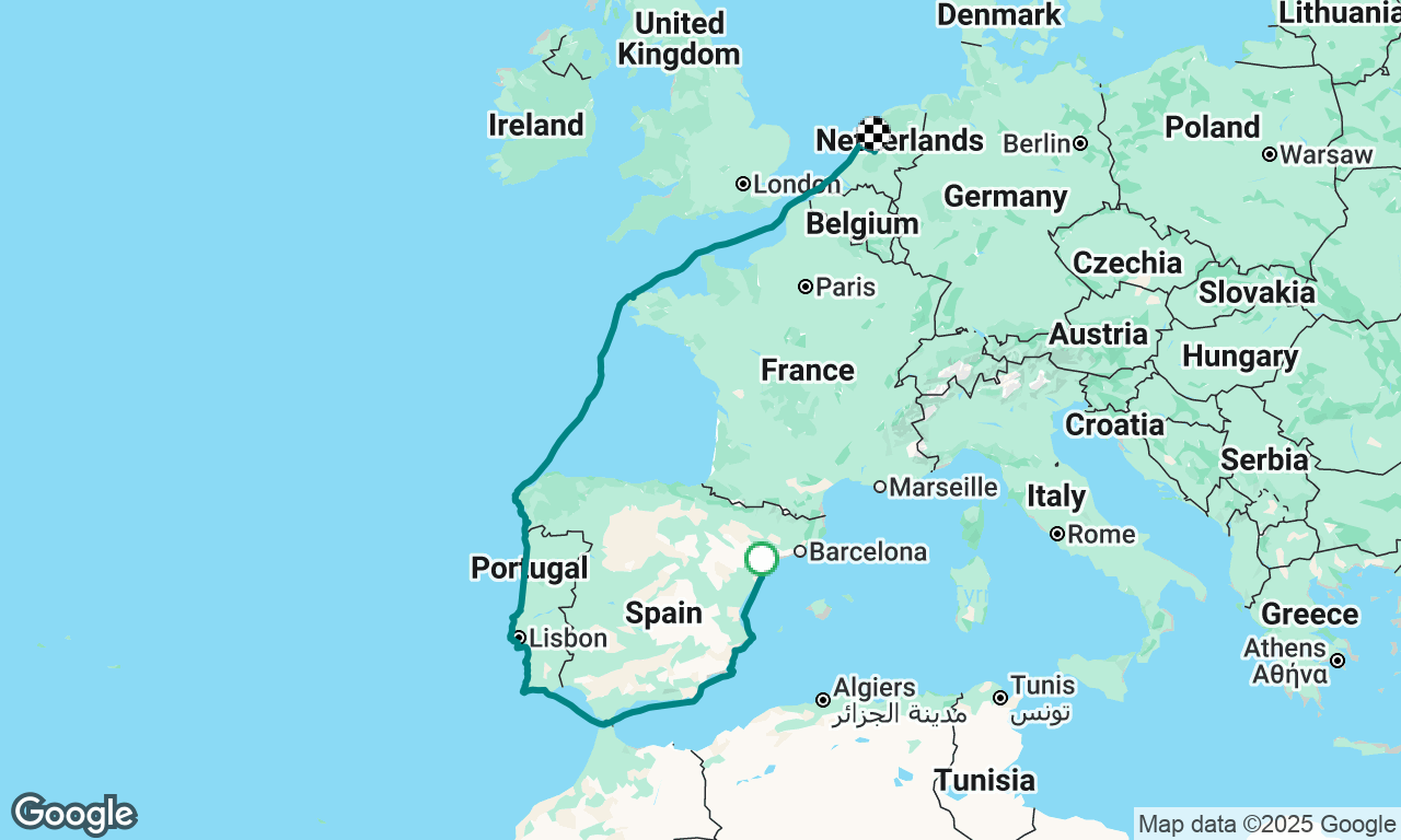 La Rapita naar Muiderzand