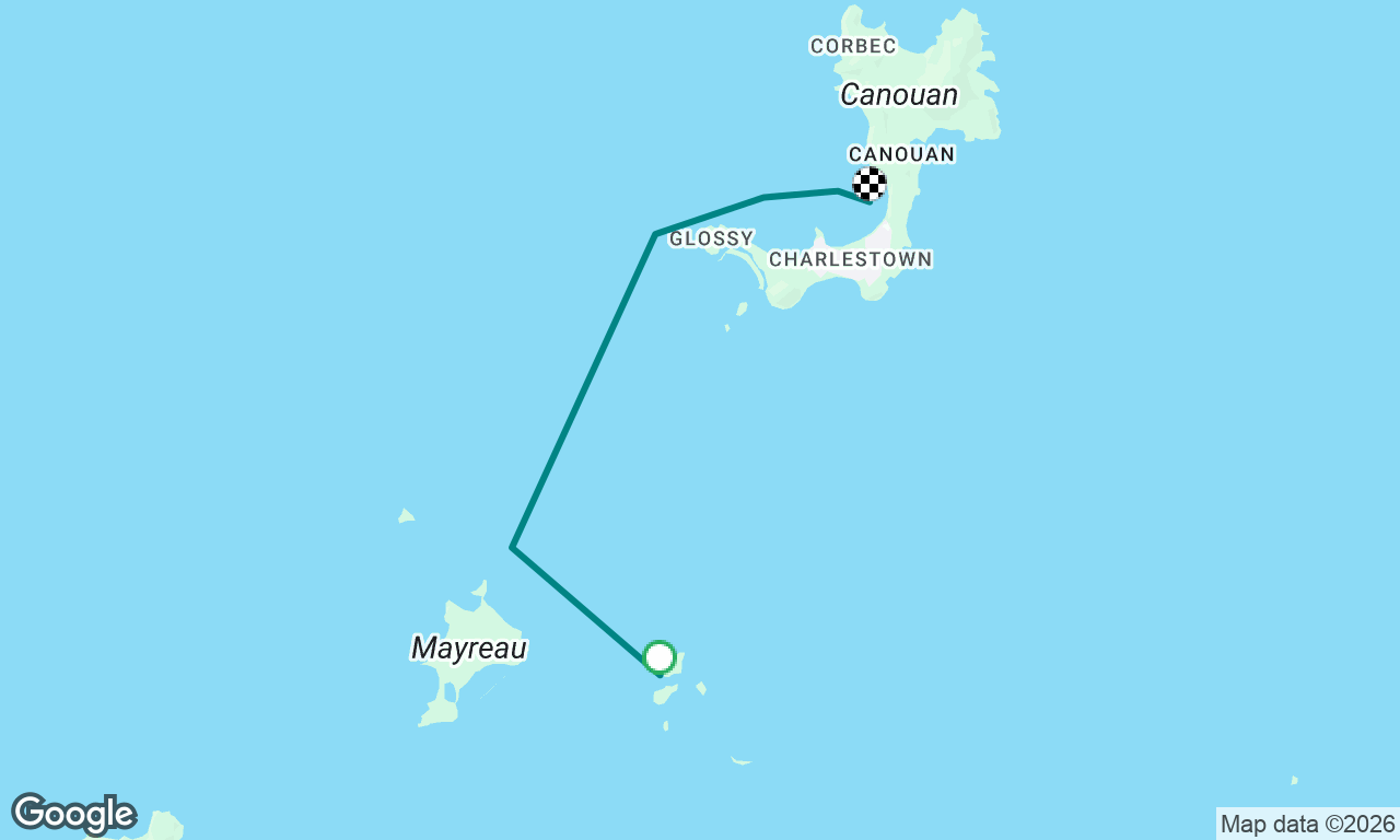 Voyage map