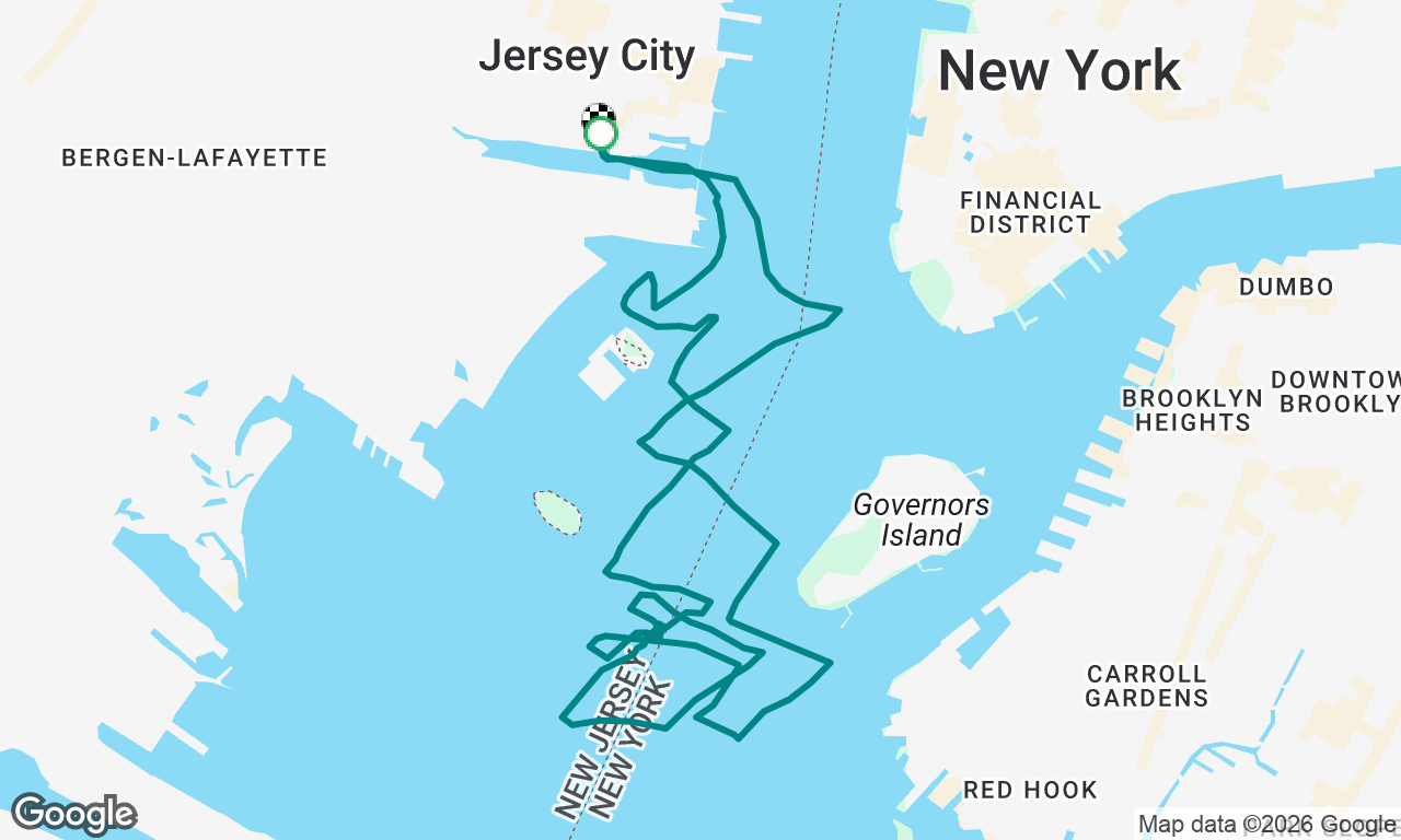 Voyage map