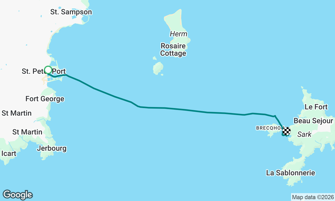 Voyage map