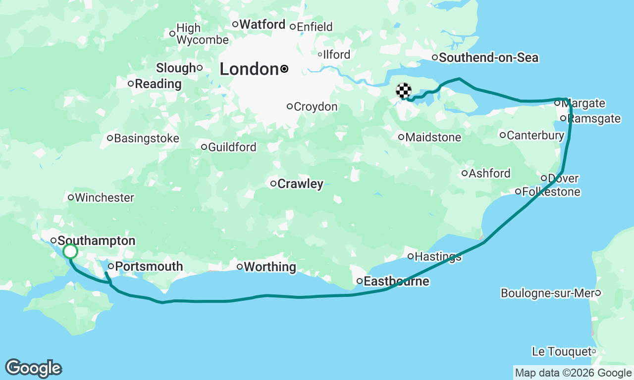 Hamble to Chatham