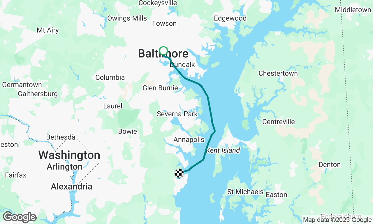 Baltimore to Gailsville