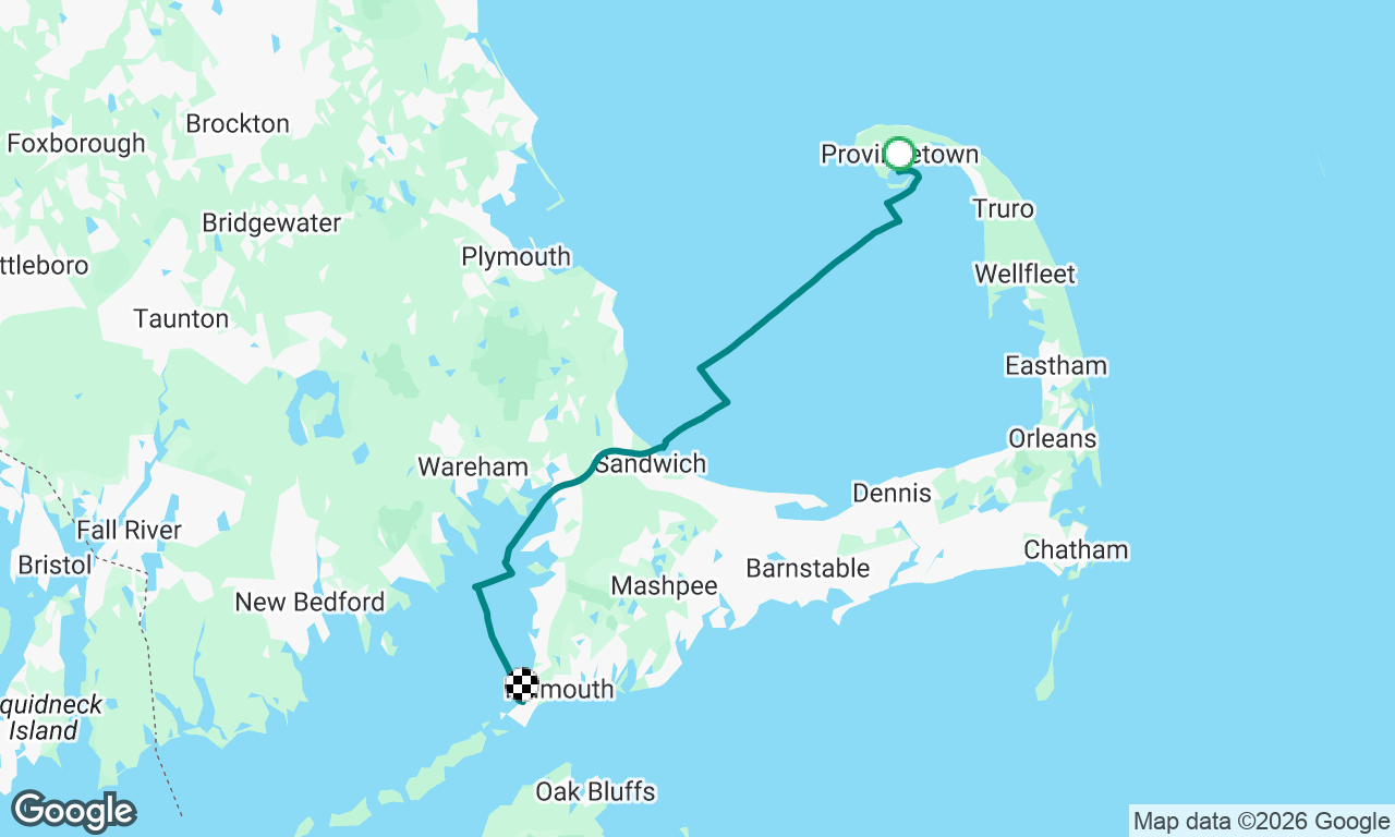 Provincetown to Quissett Harbor