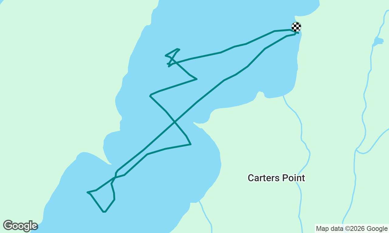 Quick solo sail after the wind returned