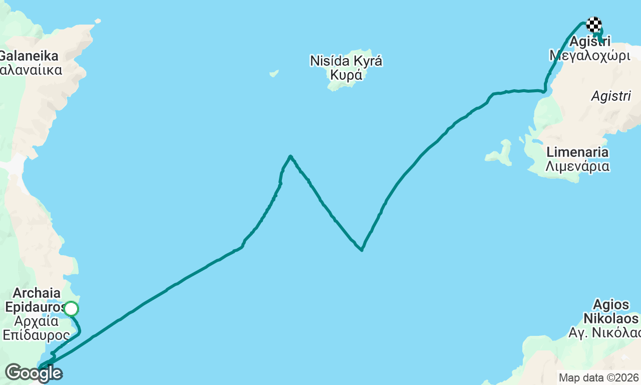 Voyage map