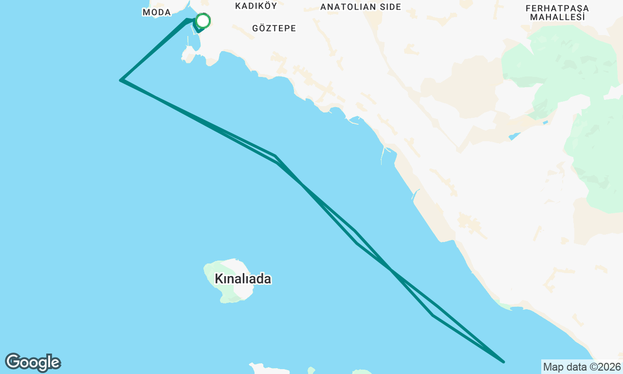 Voyage map