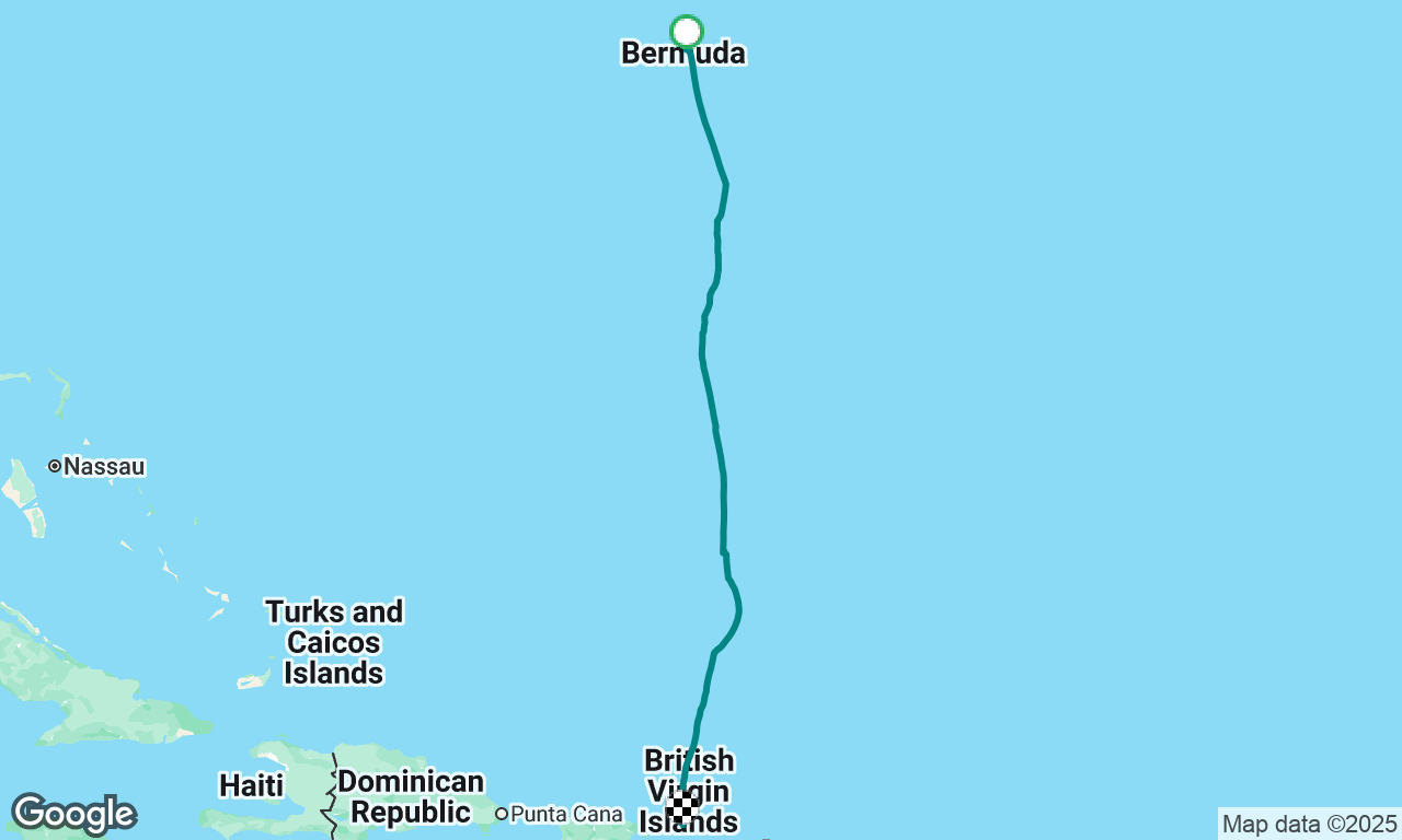 Bermuda to St Thomas, USVI