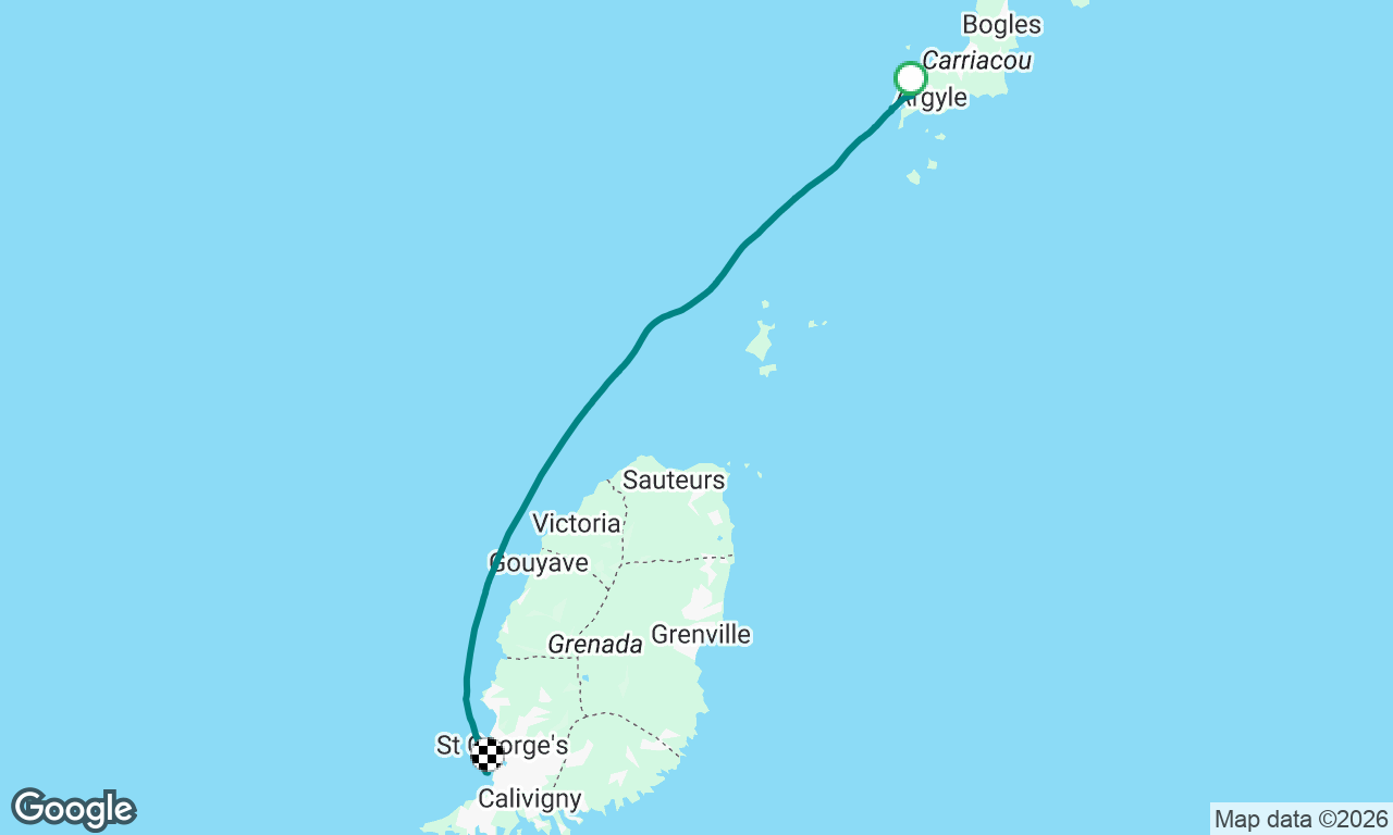 Voyage map