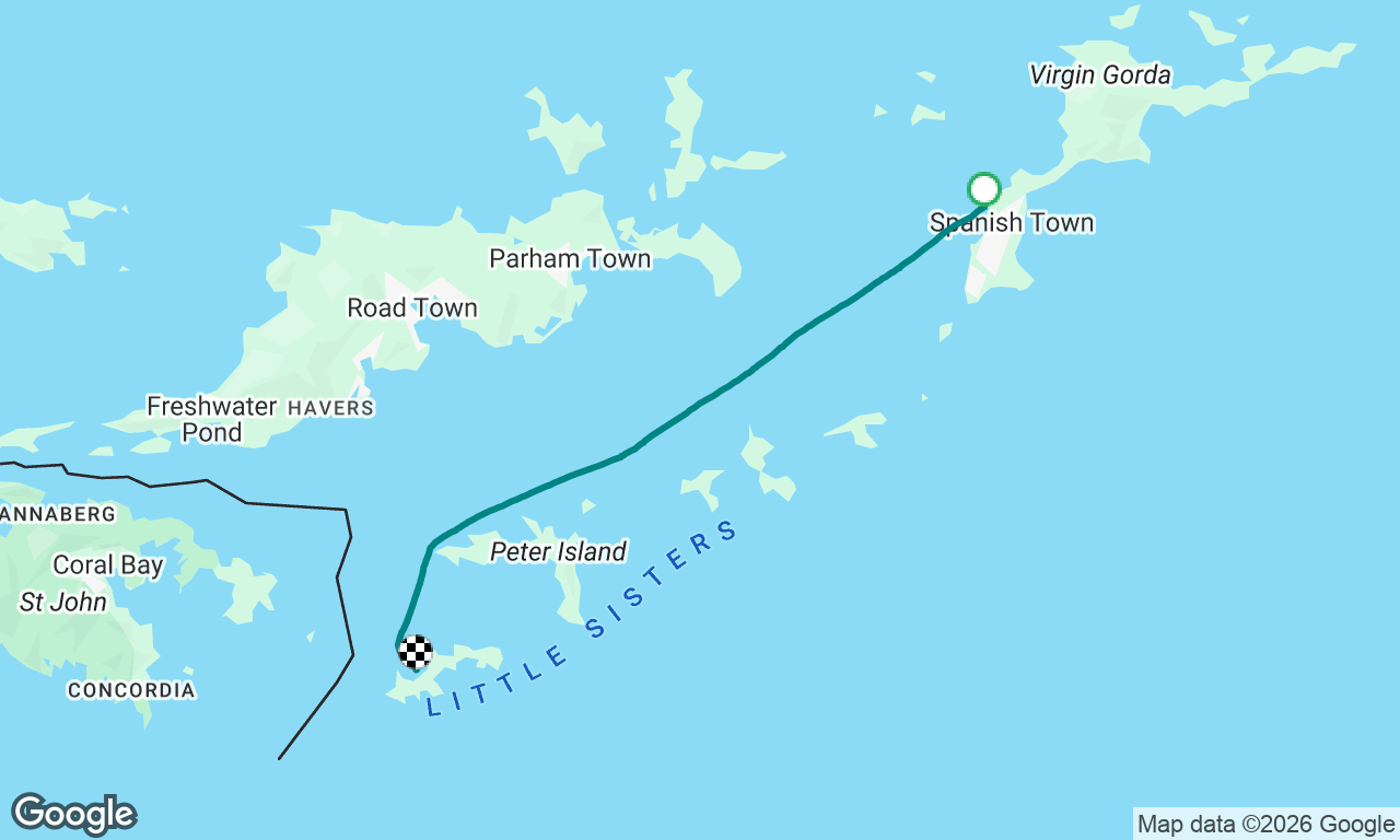 Spanish Town to Norman Island-The Bight