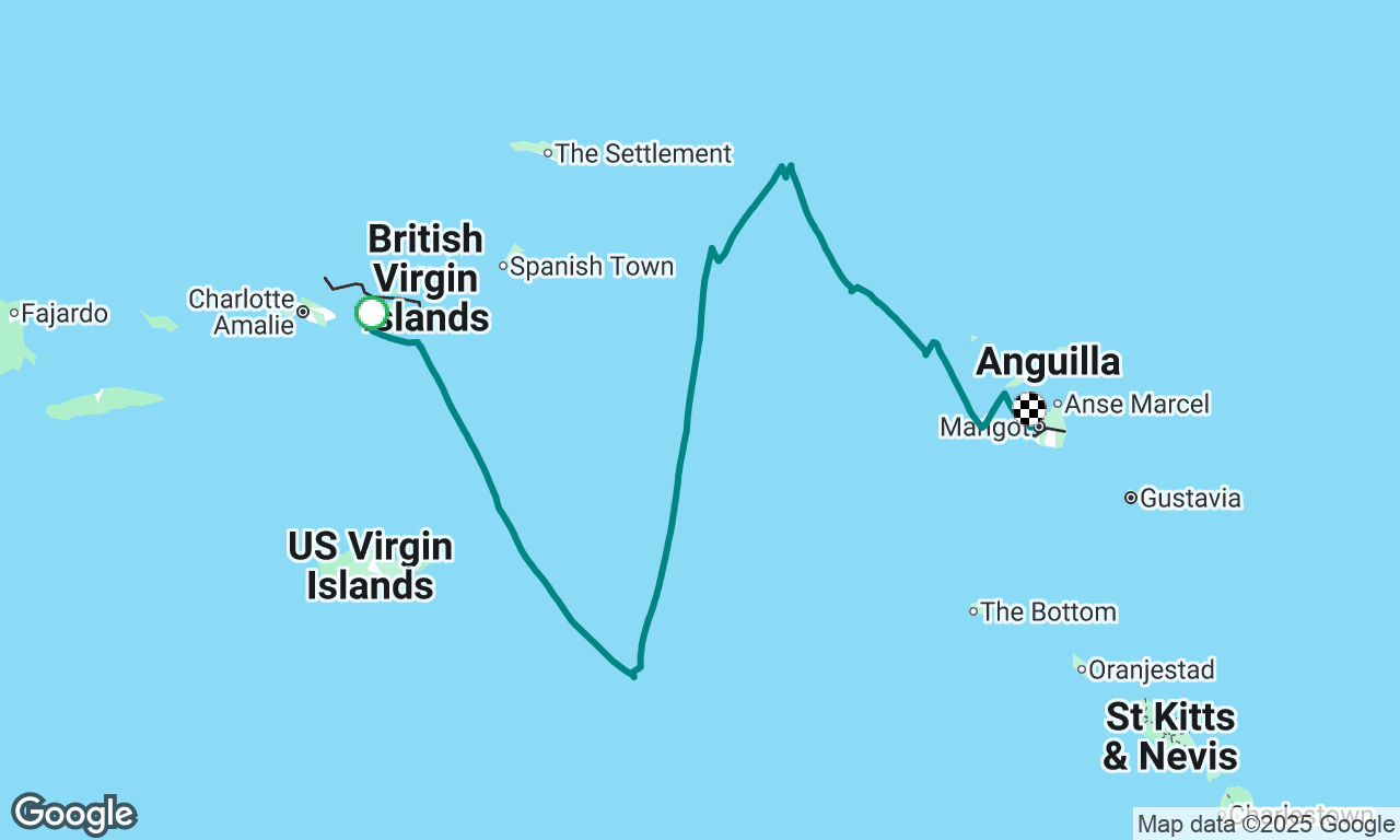 PANTAS Leg 1 USVI to St Maarteen