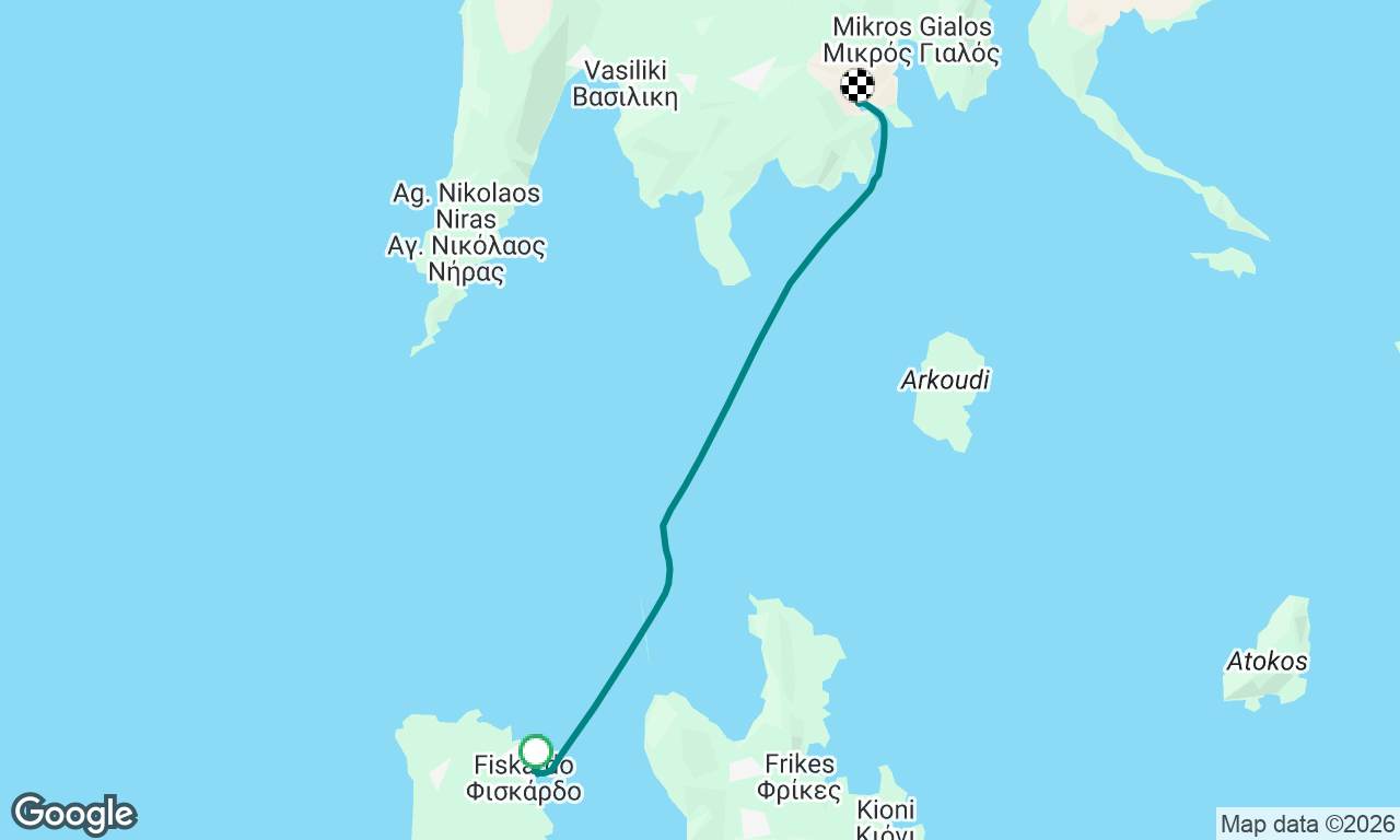 Voyage map