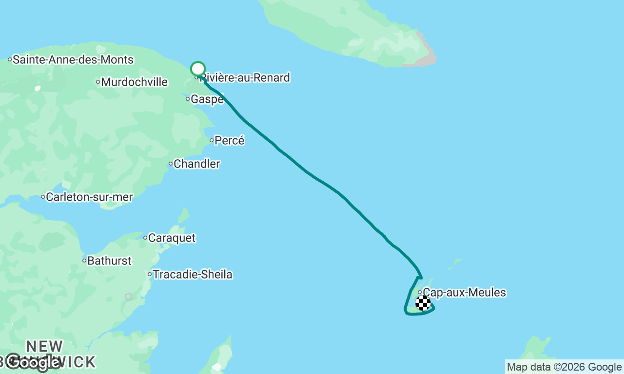 Voyage map