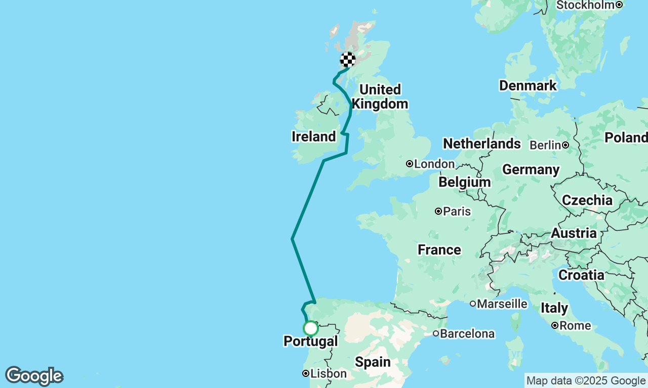 Leixoes (Porto) to Oban