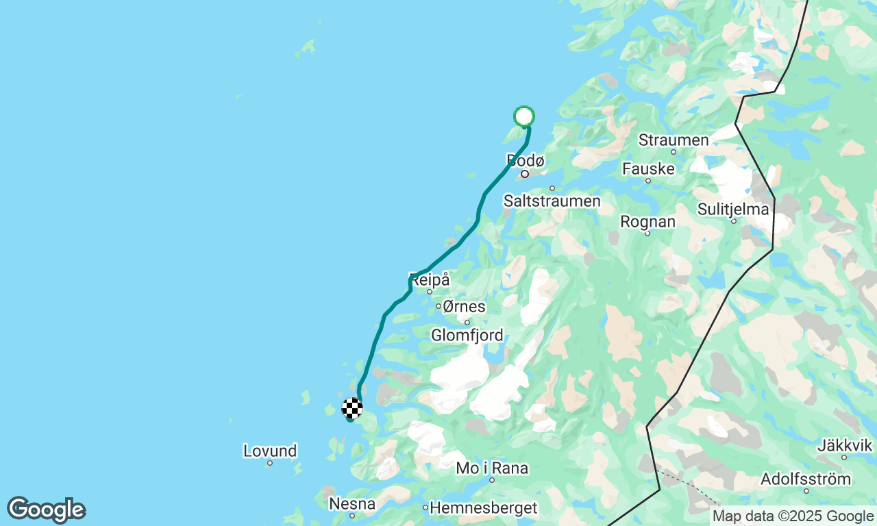 Leg 2 Svolvær to Flam