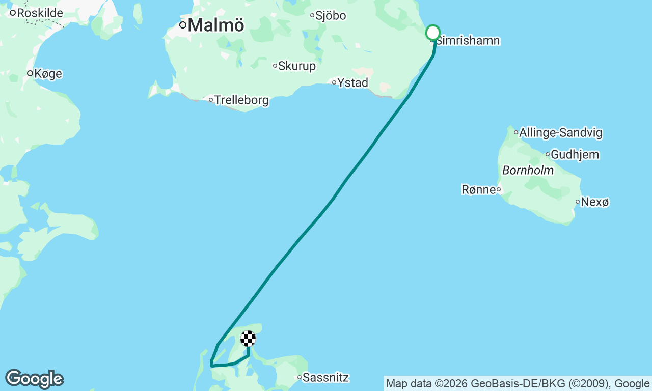 Voyage map