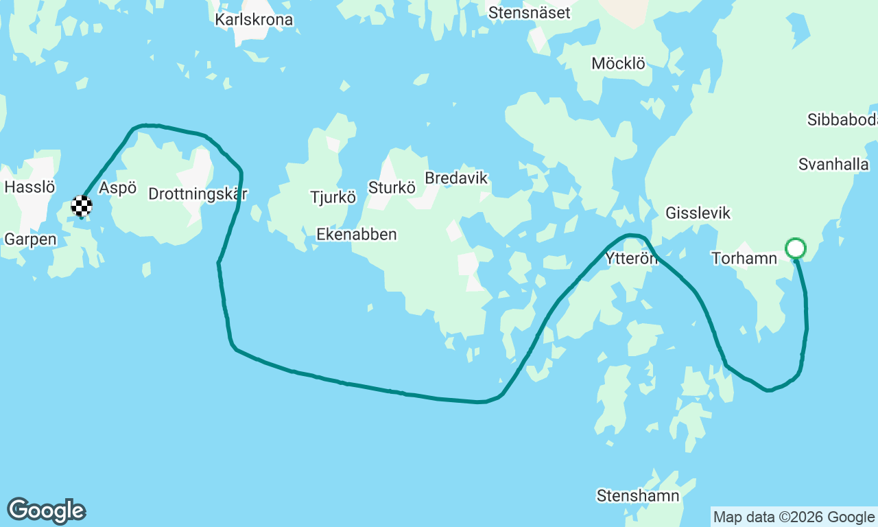 Voyage map