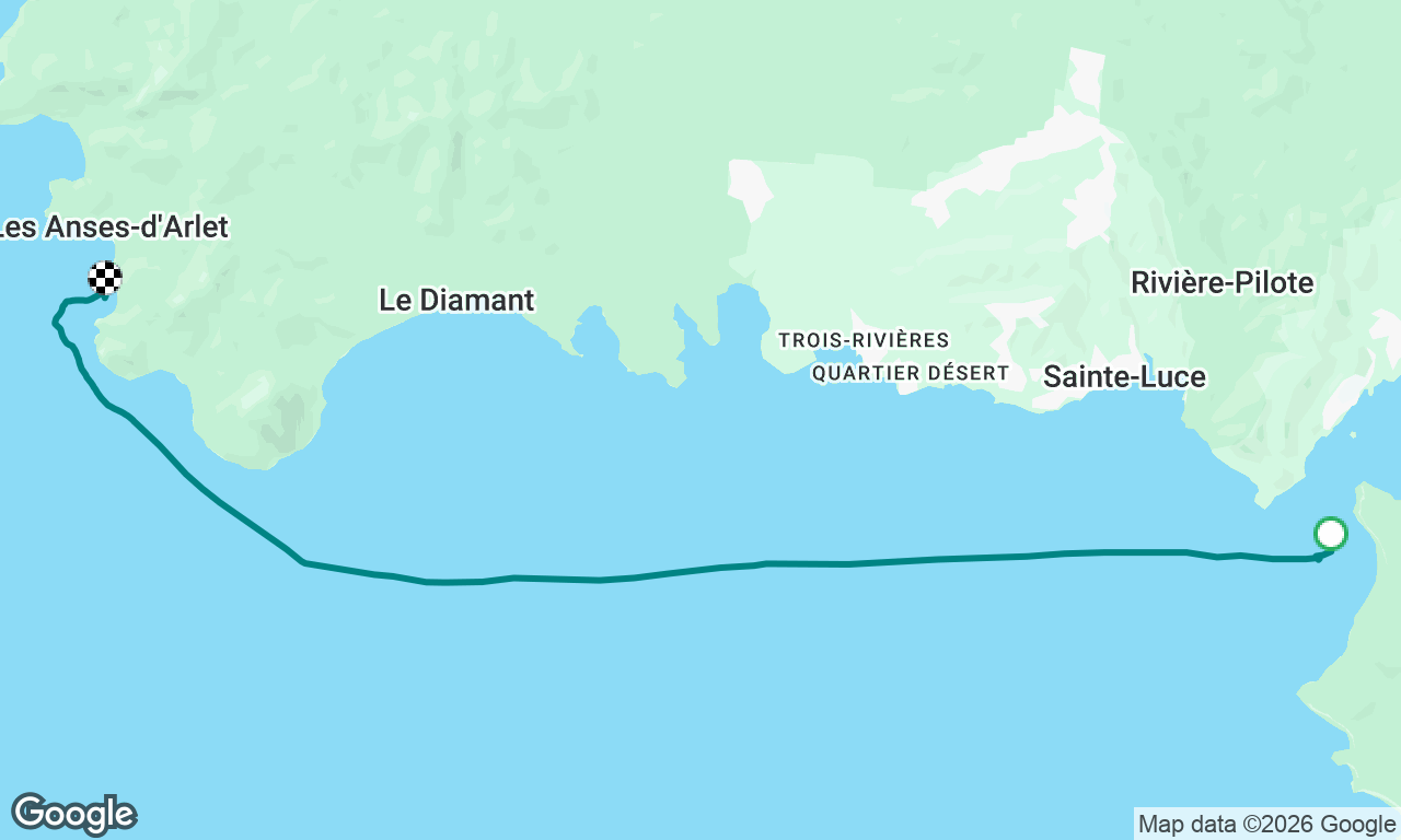 Voyage map