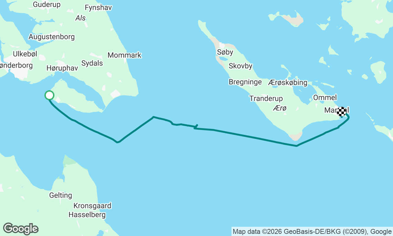 Voyage map
