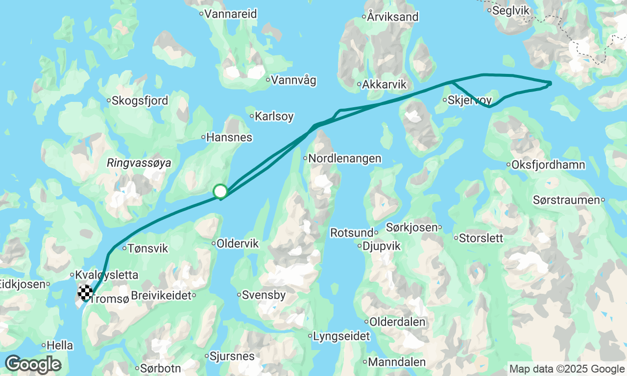 Voyage map