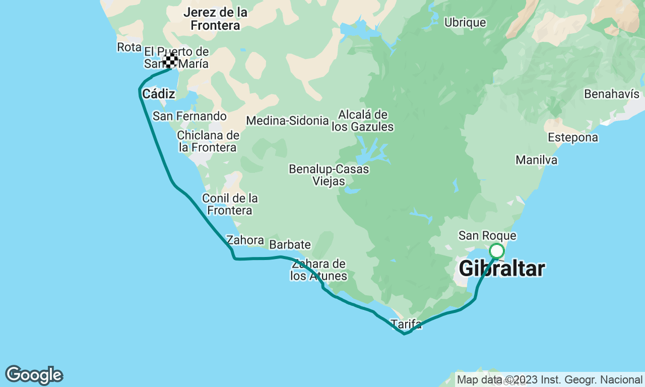 Gibraltar to Cadiz