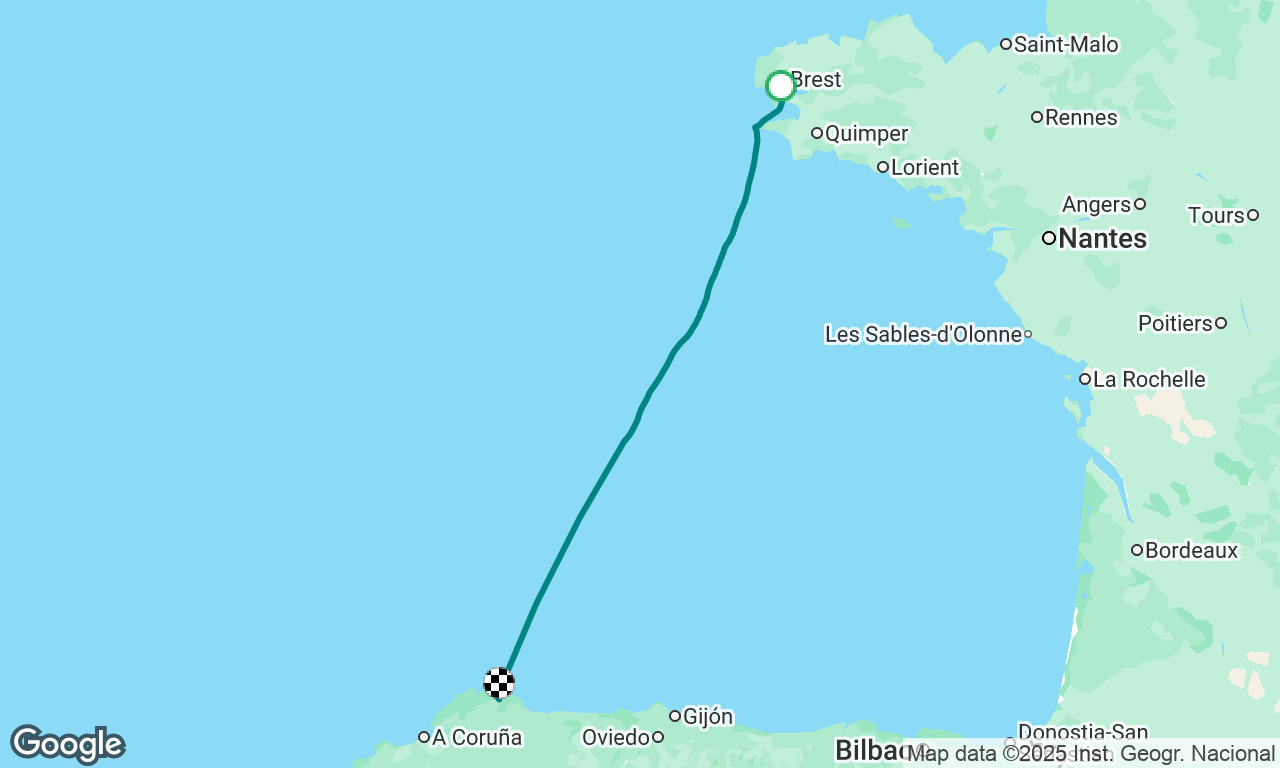 Morgat to Viveiro