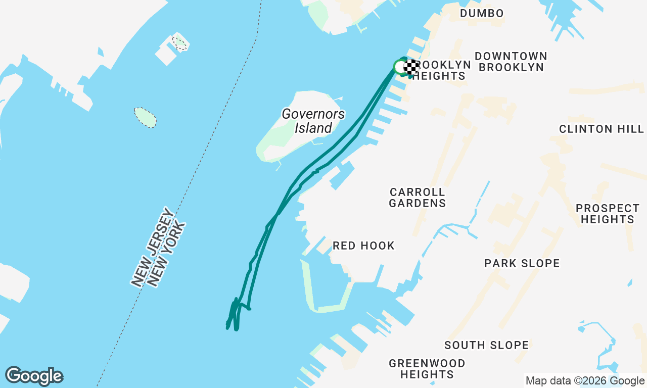 Voyage map