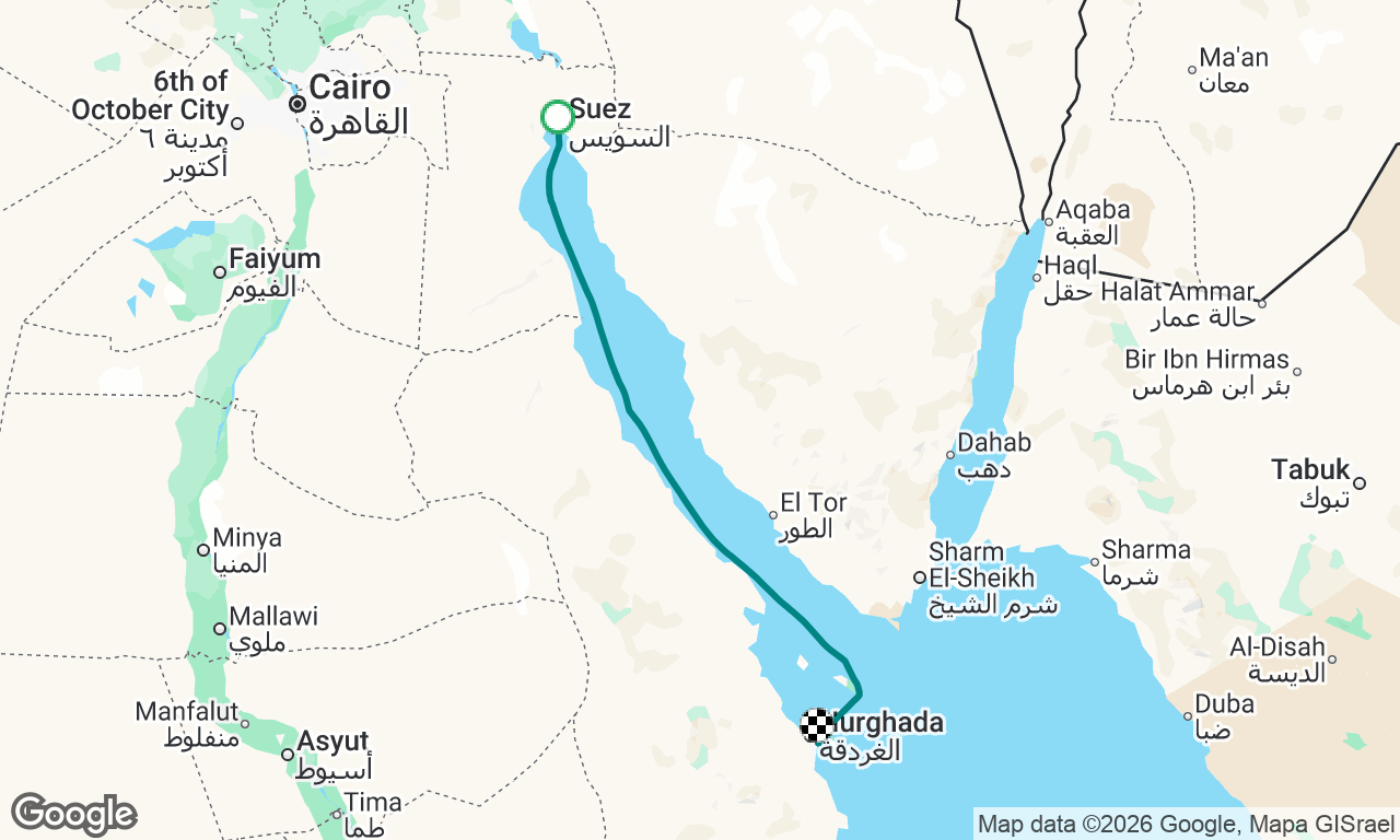 Mytilene to El Gouna - Leg 6