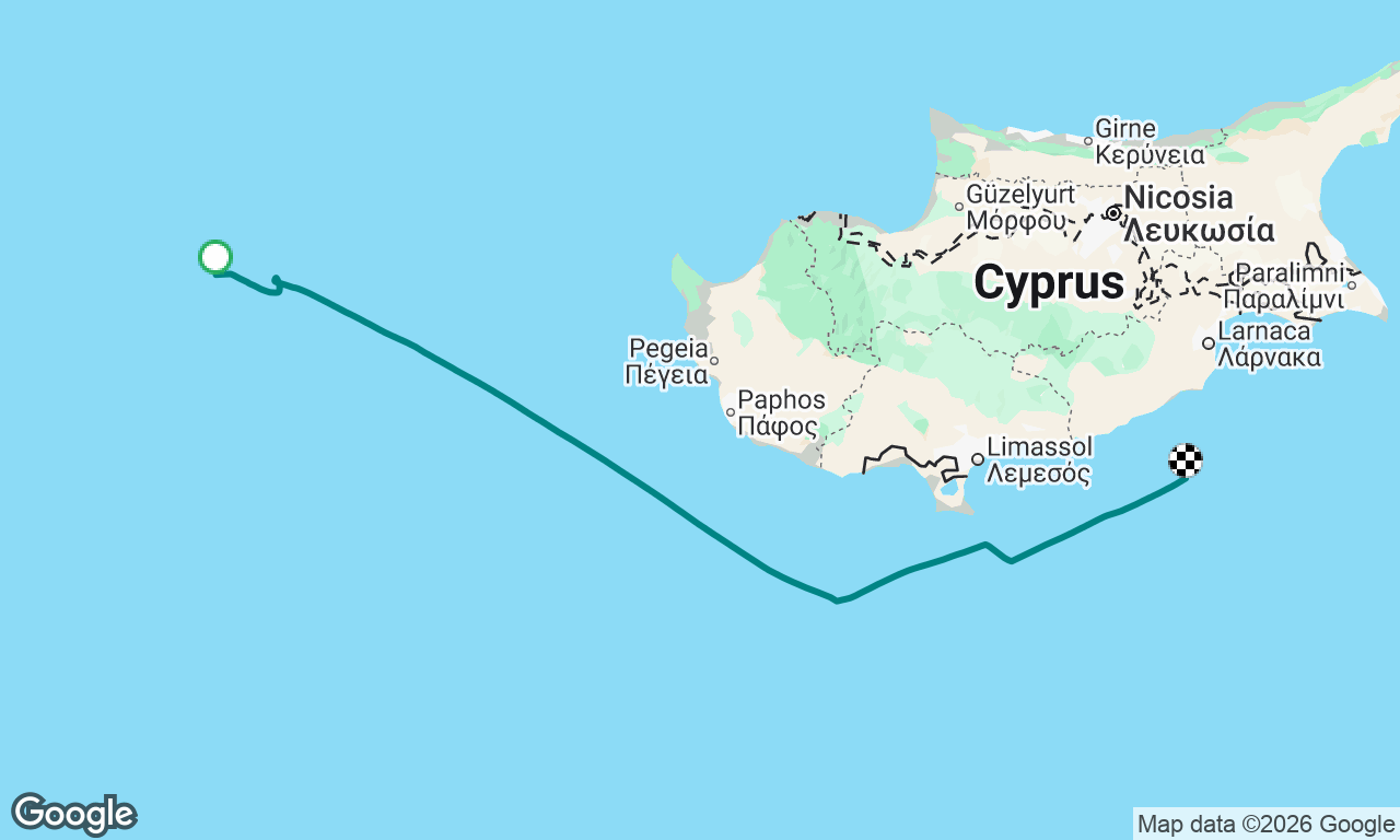 Voyage map