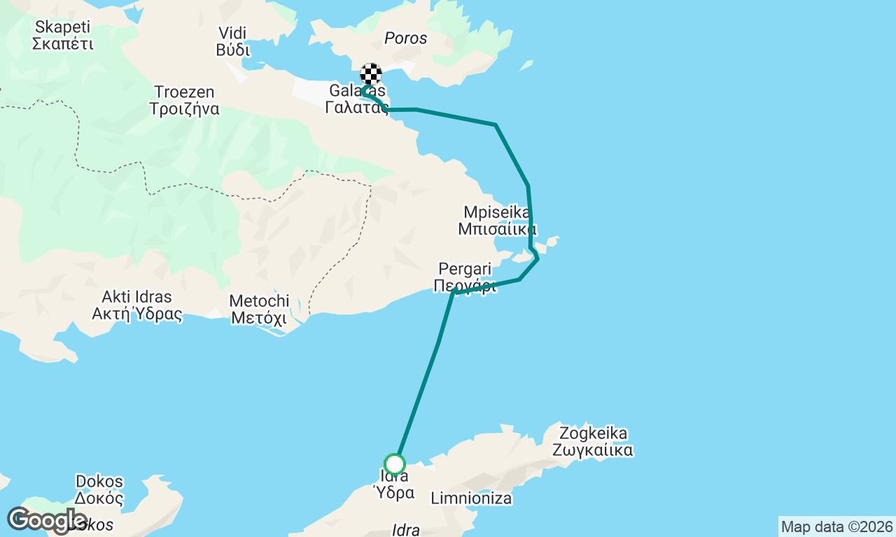 Voyage map