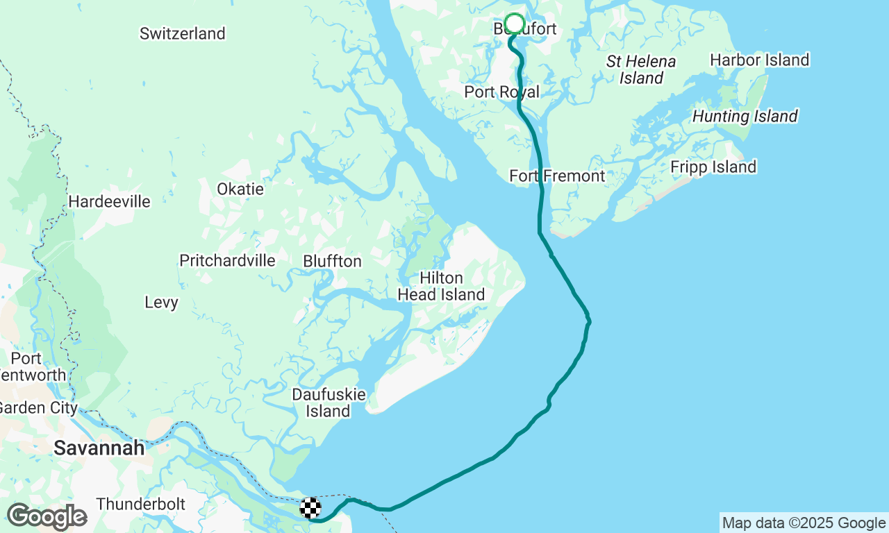 Cold Journey to Tybee Island