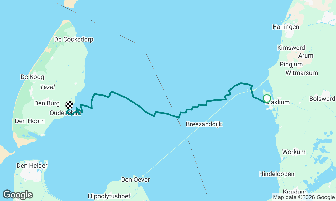 Makkum to Texel
