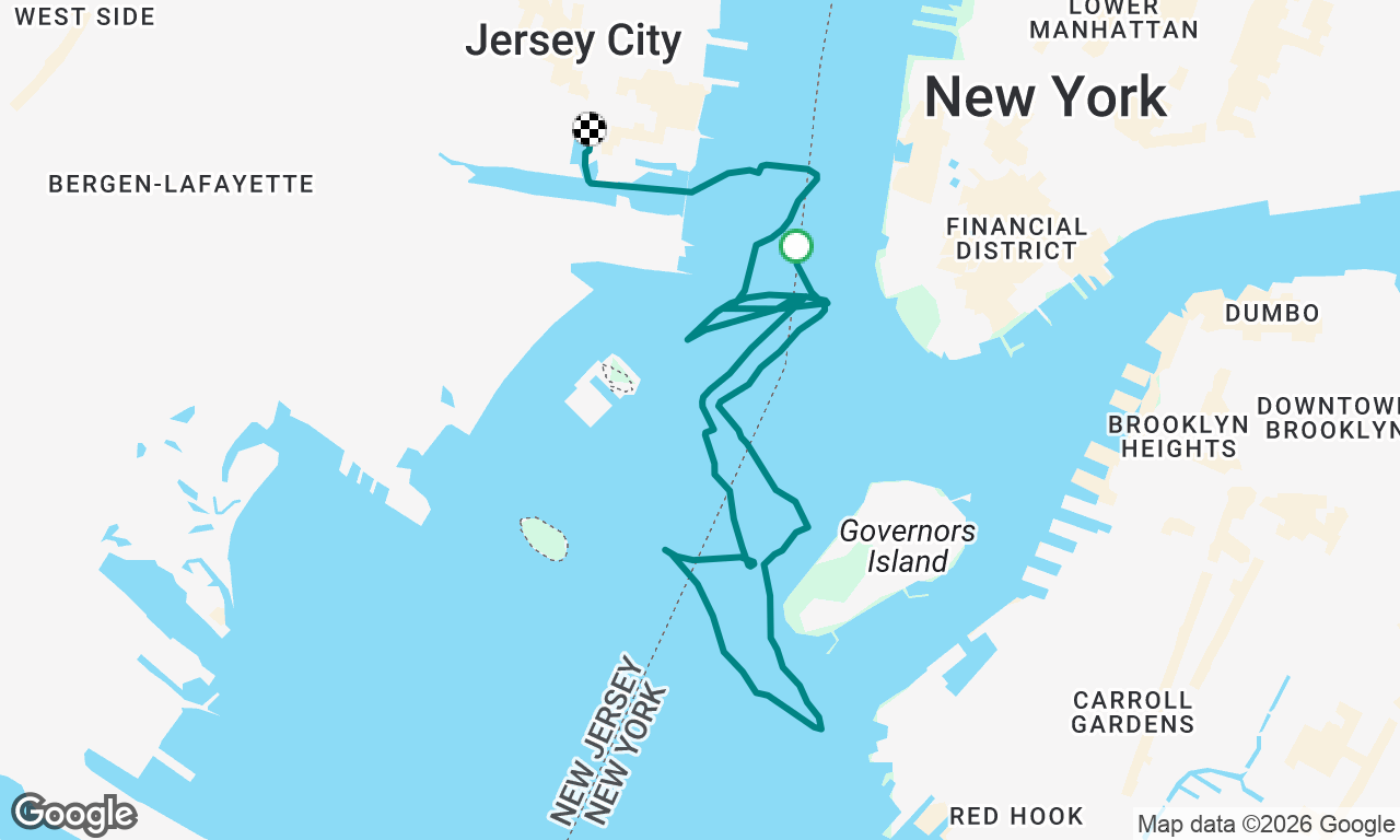 Voyage map