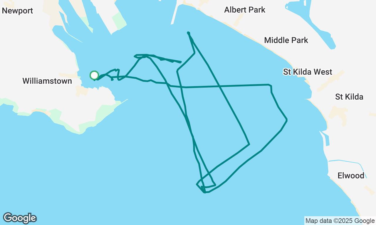 HBYC Winter Series Race 8