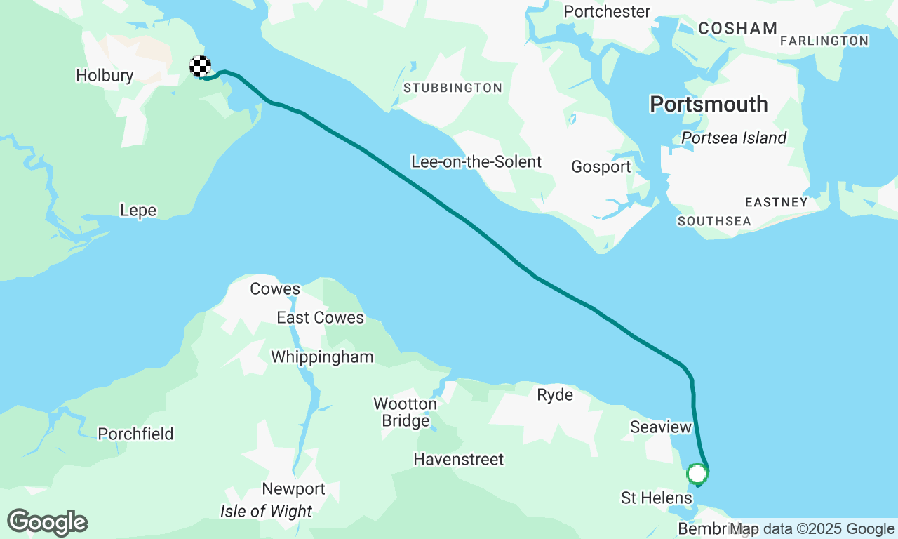 Bembridge Beach to Ashlett Creek 