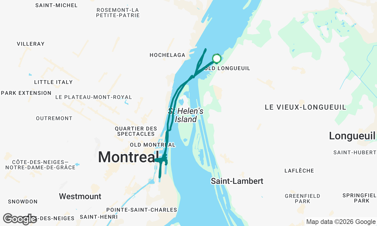 Voyage map