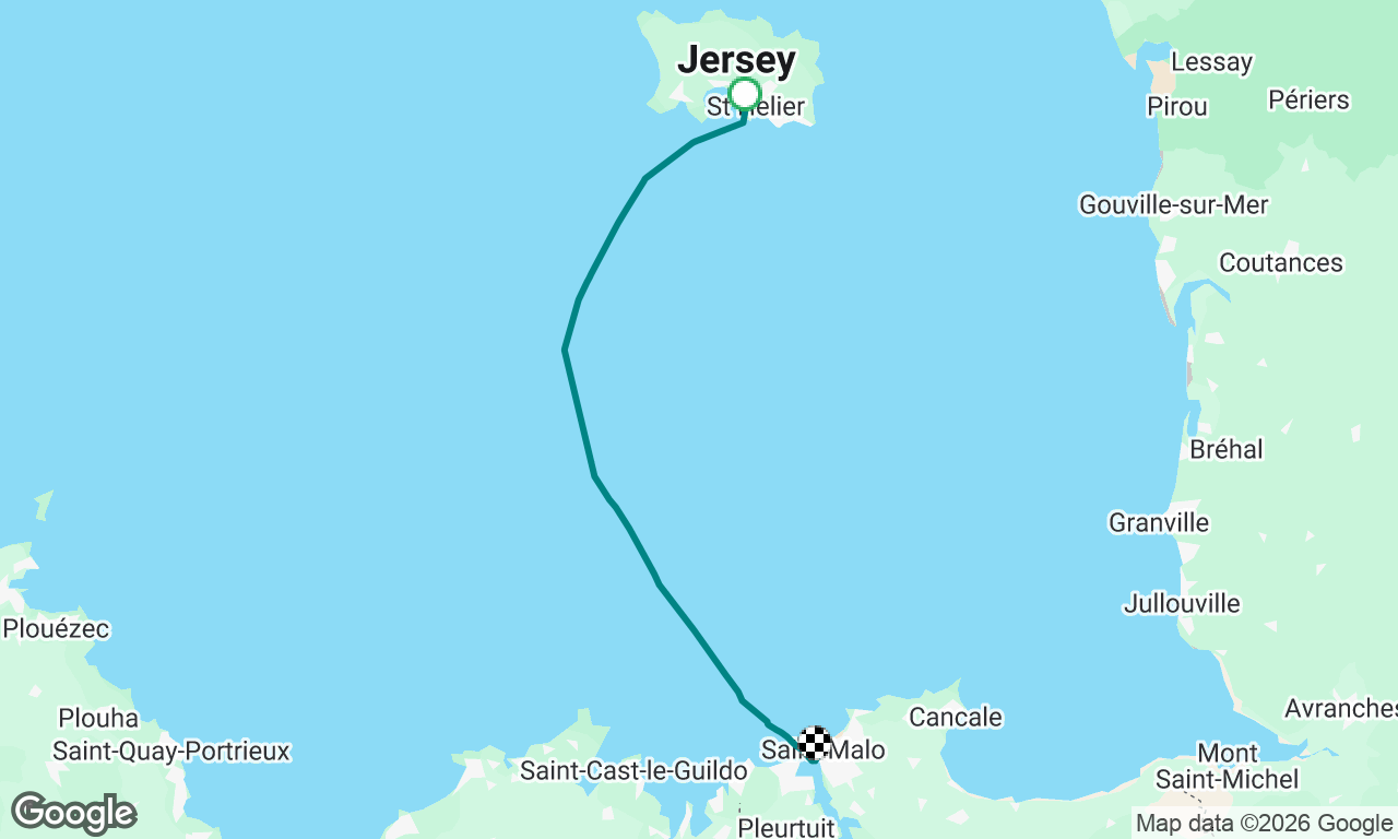 Jersey to St Malo