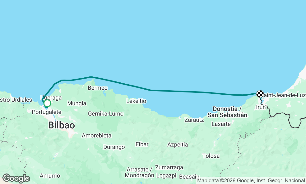 Delivery Portimao (Por) - Royan (Fr) P12 Bilbao-Irun (Sp)