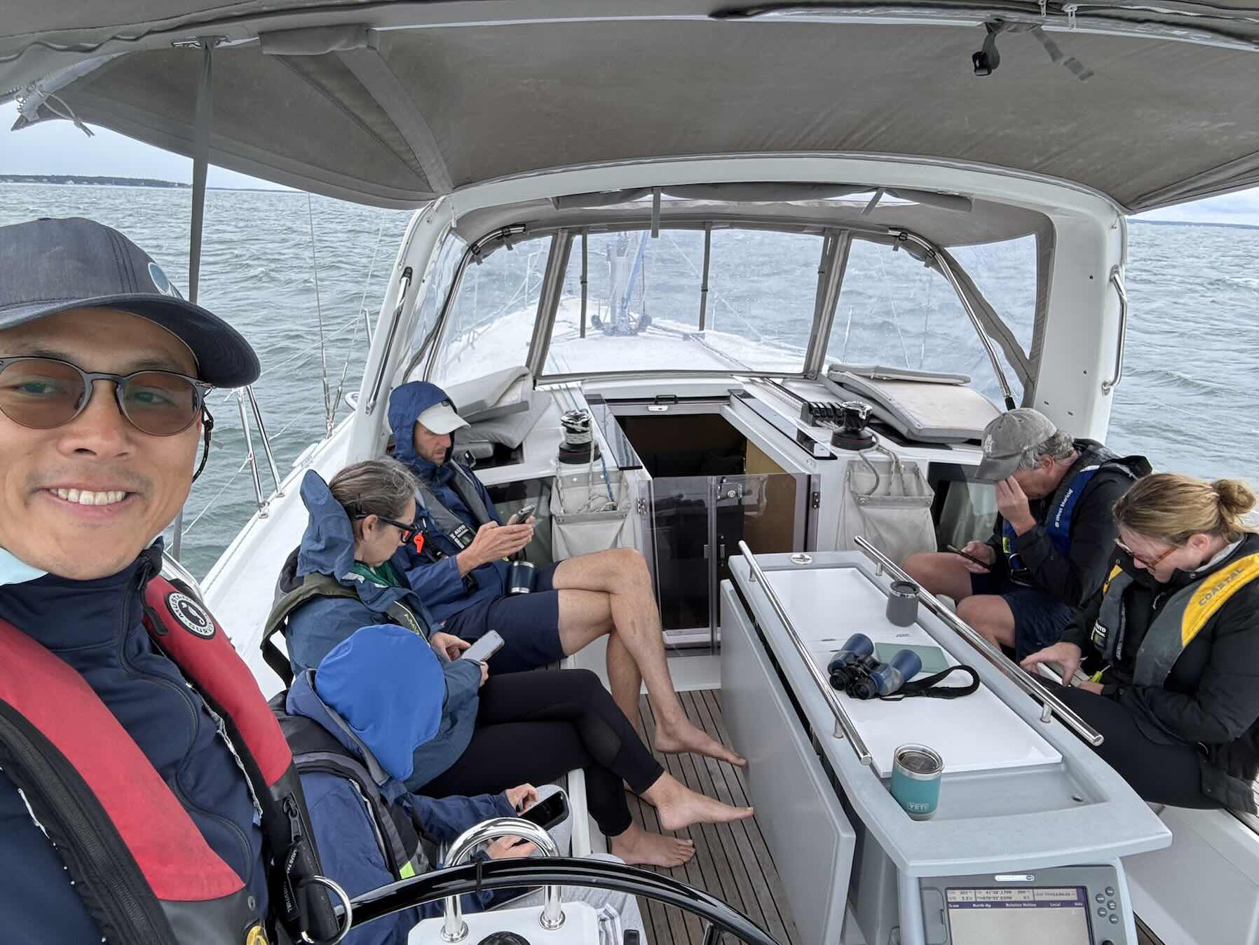 Edgartown to Vineyard Haven on motor on a rainy day _D096837A-0379-4B33-8561-D0F82C8CB291