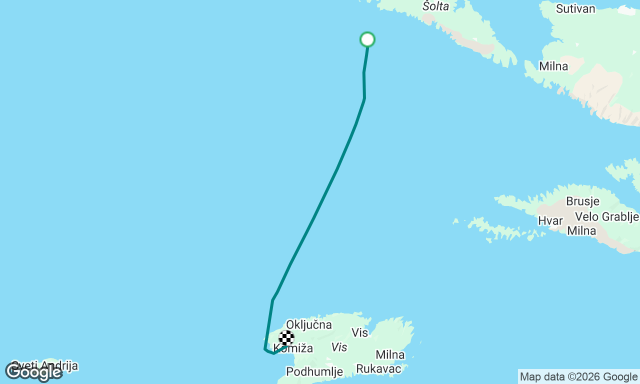 Voyage map
