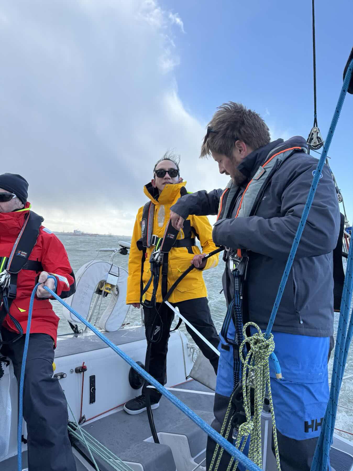 Hamble to Cowes coastal Skipper and Competent Crew day one_42461F70-FF7E-4400-9AFB-C1094E8F9BDA