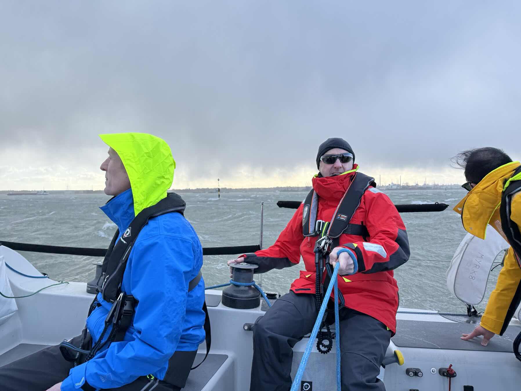 Hamble to Cowes coastal Skipper and Competent Crew day one_706E4769-03C1-4B36-8AA5-EF12D9539A31