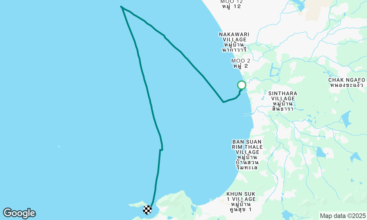 Fun sail towards KoLan then to monkey island