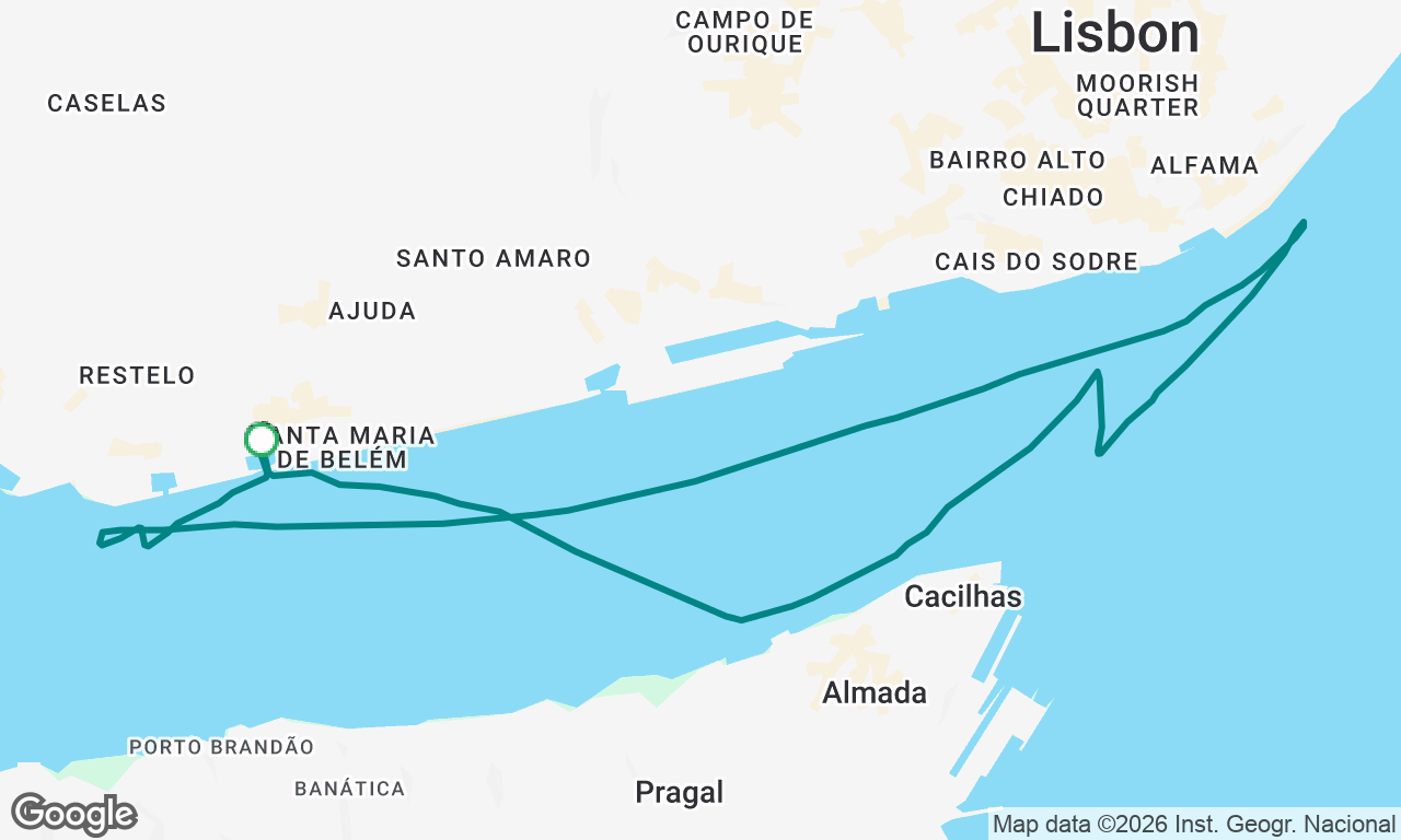 Voyage map