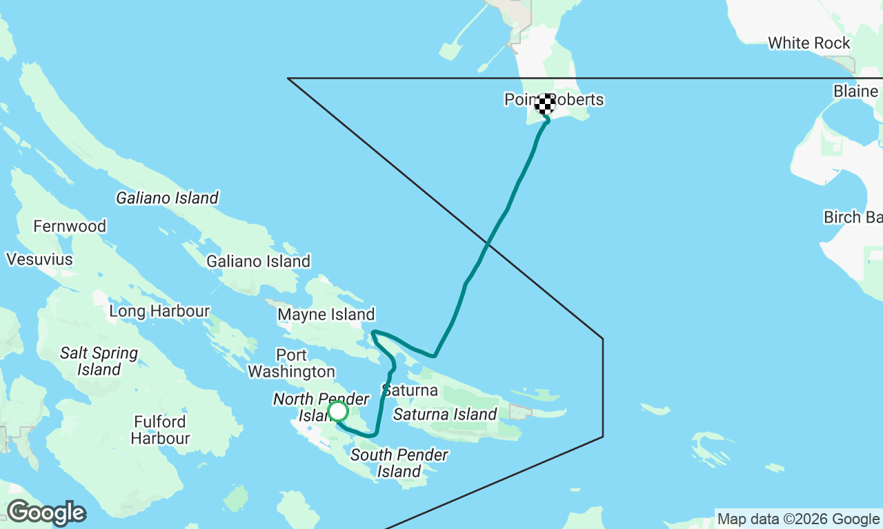 Voyage map